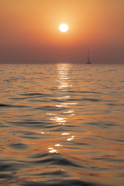 Sonnenuntergang Ärmelkanal