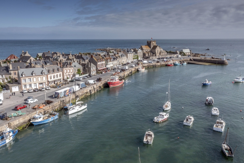 Barfleur, Normandie, Frankreich