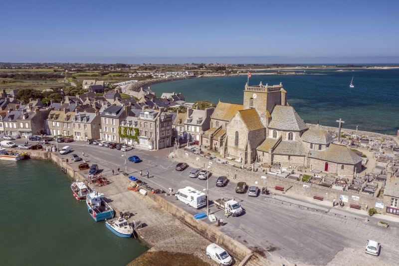 Barfleur, Normandie, Frankreich