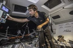 Boris Herrmann, Deutscher Vendee Globe Teilnehmer auf seiner IMOCA Yacht Seaexplorere/Malizia_II.