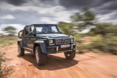 MercedesG 650 Landaulet; Press Test Drive South Africa 2017; Exterieur: designo meerblau metallic; DESIGNO OCEAN BLUE METALLIC, fuel consumption combined: Kraftstoffverbrauch kombiniert: 17; 0 l/100 km. CO2-Emissionen kombiniert: 397 g/km